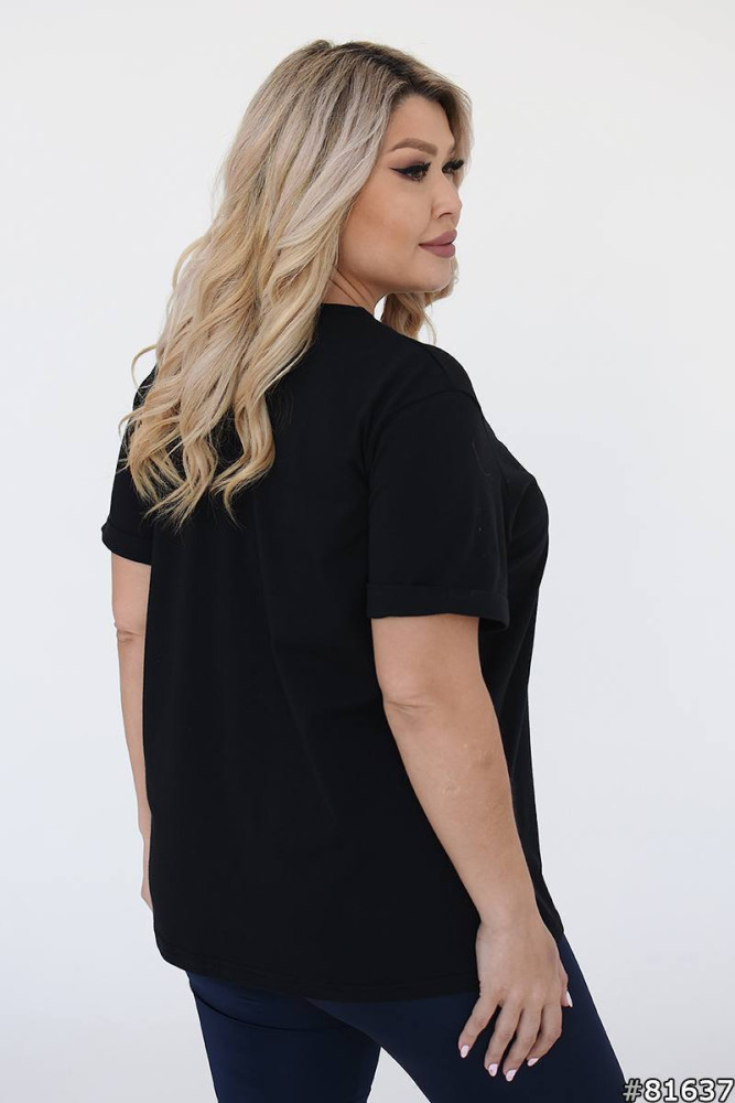 Базовая однотонная футболка ACHK-A1929T330 Базовая однотонная футболка ACHK-A1929T330