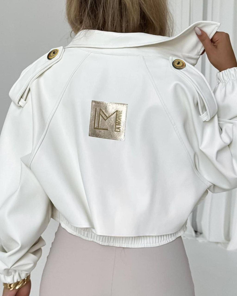 Бомбер из эко кожи AP-A162T1000 Бомбер из эко кожи AP-A162T1000