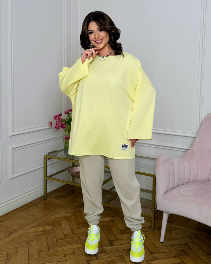 Оверсайз лонгслив AB-A1860T12 Оверсайз лонгслив AB-A1860T12