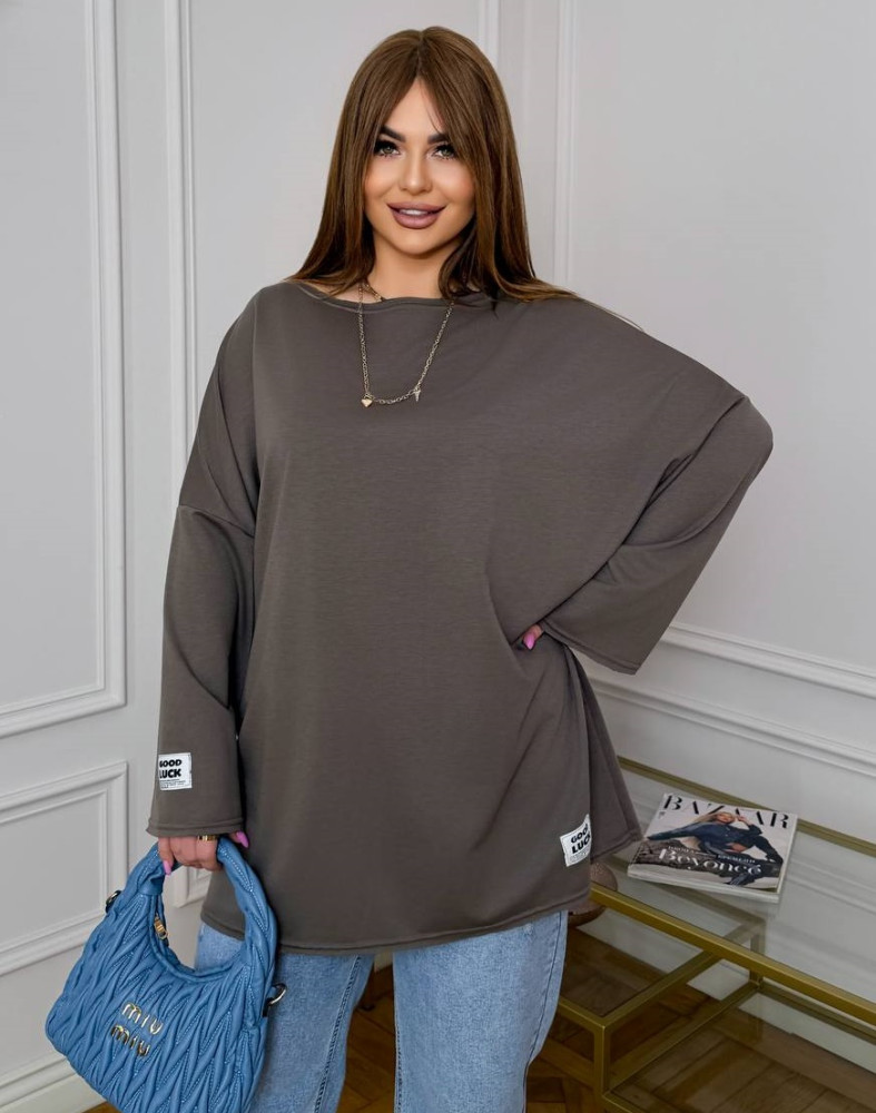 Оверсайз лонгслив AB-A1860T12 Оверсайз лонгслив AB-A1860T12