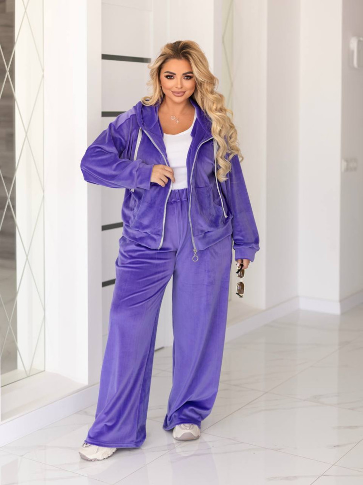 Велюровый спортивный костюм EY-A729T18B21 Велюровый спортивный костюм EY-A729T18B21