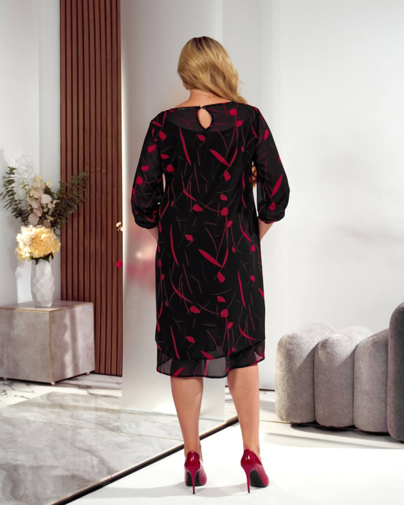 Шифоновое платье DV-R3683T500 Шифоновое платье DV-R3683T500