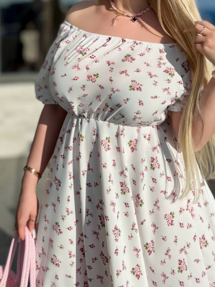 Летнее платье в пол PRAT-A2287T490 Летнее платье в пол PRAT-A2287T490