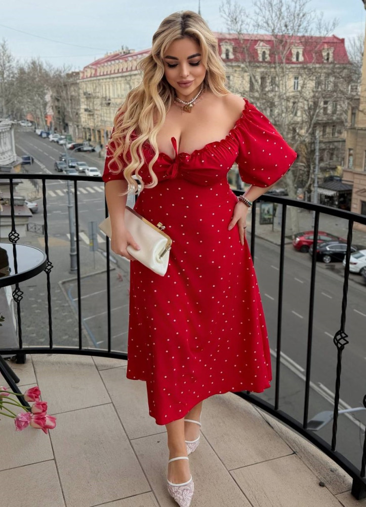 Платье со шнуровкой на спине PRAT-A2296T530 Платье со шнуровкой на спине PRAT-A2296T530