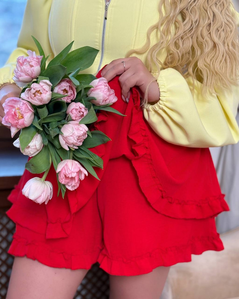 Легка спідниця-шорти ODF-A978T450 Легка спідниця-шорти ODF-A978T450