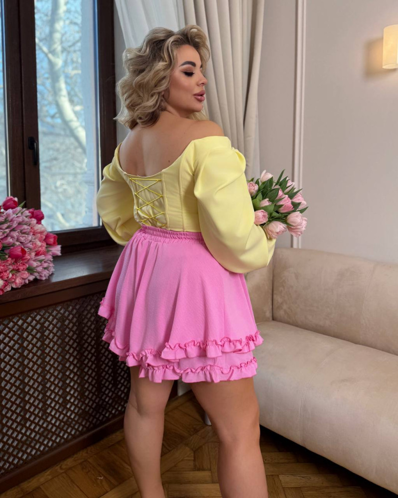 Легка спідниця-шорти ODF-A978T450 Легка спідниця-шорти ODF-A978T450