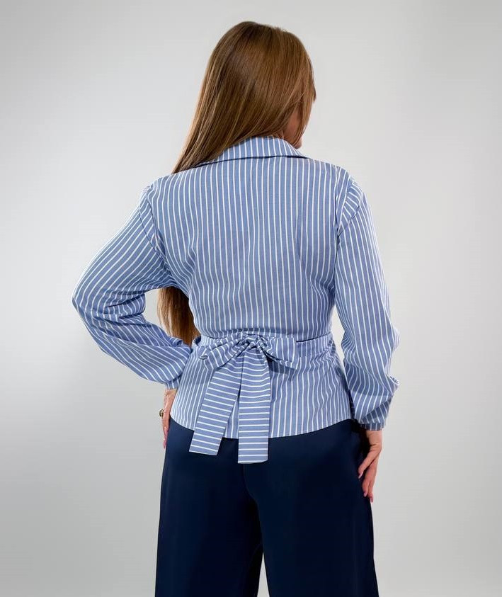 Женская рубашка с поясом ODF-A050T700 Женская рубашка с поясом ODF-A050T700