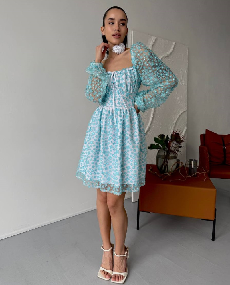 Нежное мини платье SOL-A3041T1150 Нежное мини платье SOL-A3041T1150