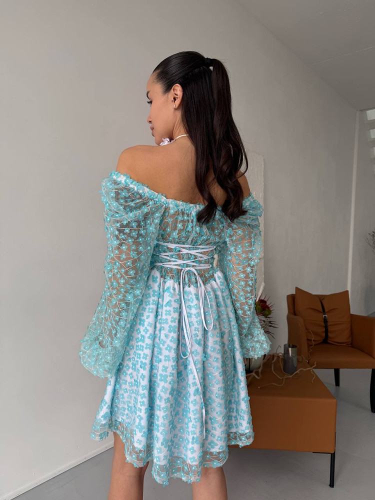 Нежное мини платье SOL-A3041T1150 Нежное мини платье SOL-A3041T1150