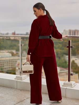 Костюм рубашка и брюки EY-A638T20