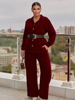 Костюм рубашка и брюки EY-A638T20