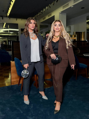 Брючный костюм тройка AB-A1724T26