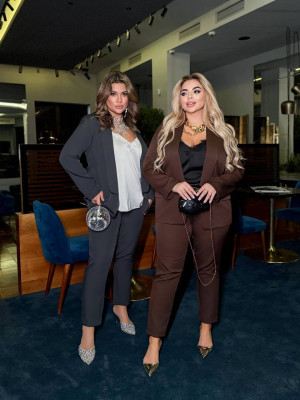 Брючный костюм тройка AB-A1724T26