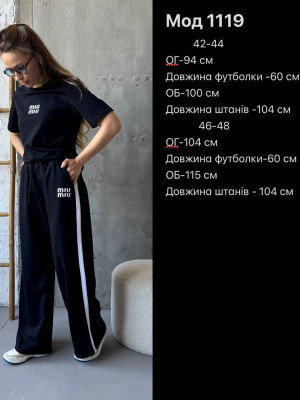 Женский спортивный костюм AP-A1119T650