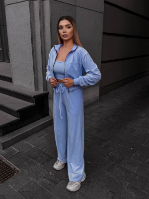 Велюровый костюм двойка VM-A10520T510