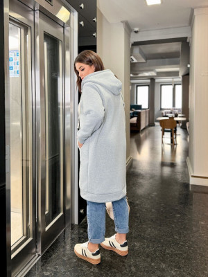 Удлиненная толстовка Oversize КС-А3229Т490