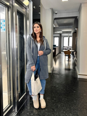 Удлиненная толстовка Oversize КС-А3229Т490