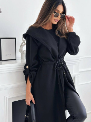 Кашемировый кардиган с кулиской EST-А5700Т750