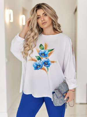 Костюм двойка со свободной блузой VOJ-A1006T680 Костюм двойка со свободной блузой VOJ-A1006T680