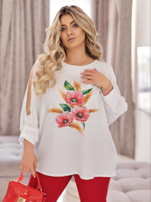 Костюм двойка со свободной блузой VOJ-A1006T680 Костюм двойка со свободной блузой VOJ-A1006T680