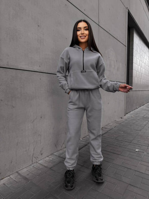 Трендовый теплый костюм VM-A10491T550