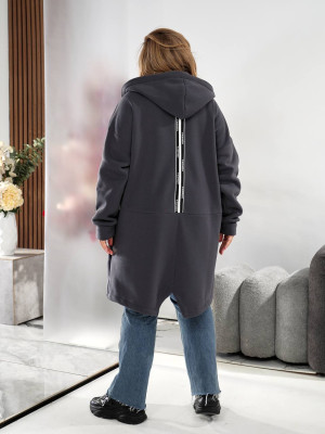 Длинный кардиган на флисе MOV-A639T580