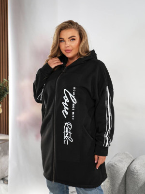 Длинный кардиган на флисе MOV-A639T580