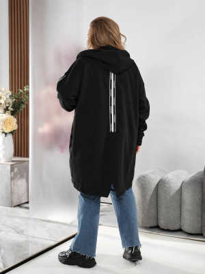 Длинный кардиган на флисе MOV-A639T580