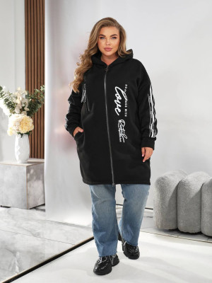 Длинный кардиган на флисе MOV-A639T580