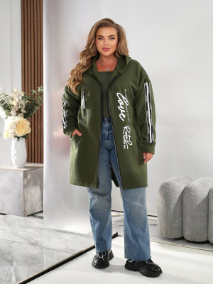 Длинный кардиган на флисе MOV-A639T580