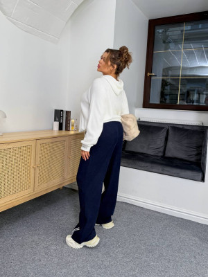 Брюки палаццо с лампасами CUR-A886T460 Брюки палаццо с лампасами CUR-A886T460