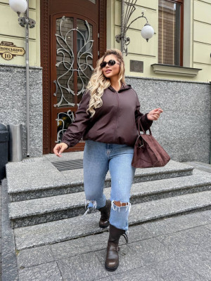 Ветровка свободного кроя VL-A1113T750