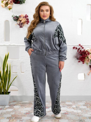 Велюровый спортивный костюм LZ-A-A936T760