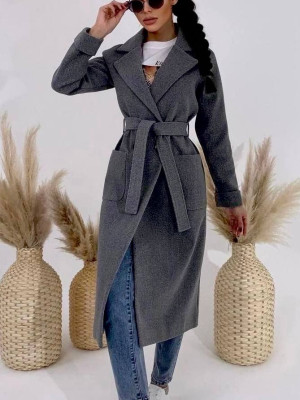 Женское пальто на подкладке KC-A0310T880