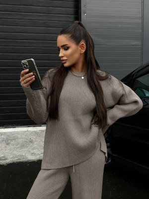 Стильный ангоровый костюм IMMA-A243T630