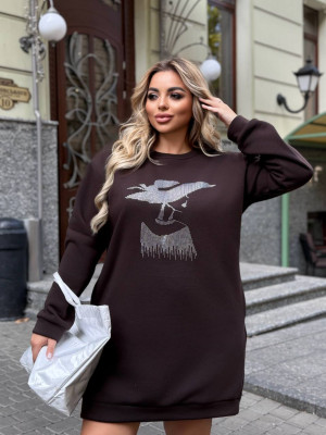 Платье-туника с аппликацией ET-A8911T499