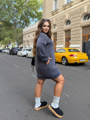 Платье-туника с аппликацией ET-A8911T499