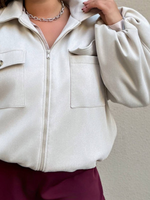 Бомбер с широкими рукавами ANK-A725353.1T980 Бомбер с широкими рукавами ANK-A725353.1T980