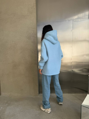 Стильное худи на флисе SF-A5683T600