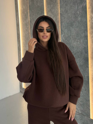 Стильное худи на флисе SF-A5683T600