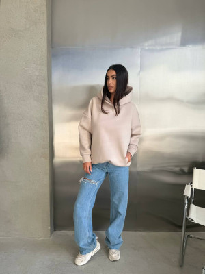 Стильное худи на флисе SF-A5683T600