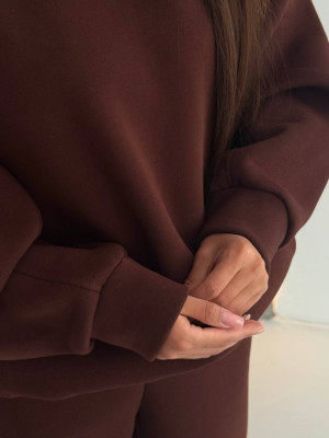 Стильное худи на флисе SF-A5683T600