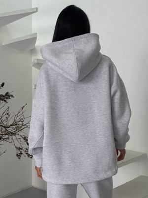 Стильное худи на флисе SF-A5683T600