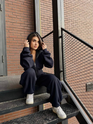 Спортивный оверсайз костюм BRA-A154T549