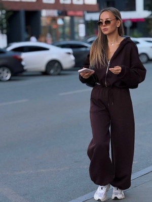 Спортивный оверсайз костюм BRA-A154T549