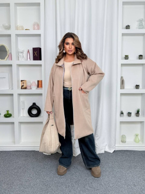 Женское длинное пальто AD-A7857.1T550