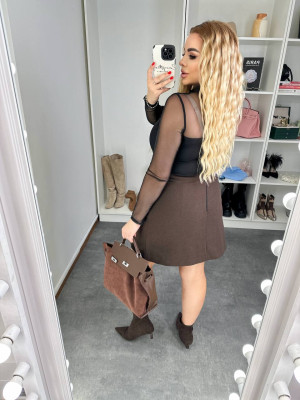 Теплая юбка-шорты INS-A464T650