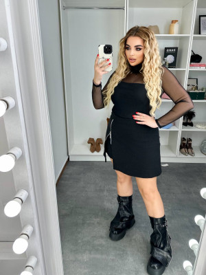 Теплая юбка-шорты INS-A464T650