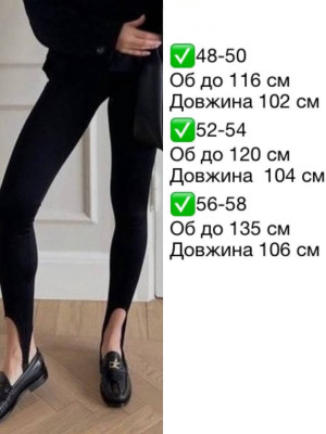 Базовые лосины со штрипками INS-A450T400