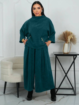 Стильный костюм с широкими брюками ACHK-A1981T930